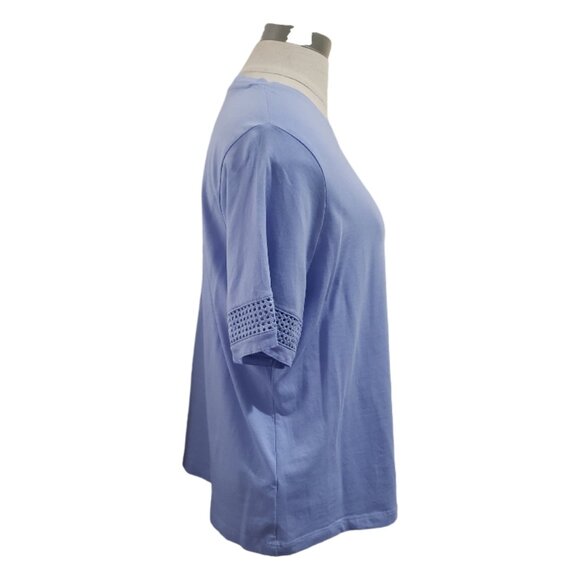 CT1827 Mango Light Blue Tee L - Picture 2 of 3